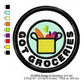 Got Groceries Merit Adulting Badge Machine Embroidery Digitized Design Files