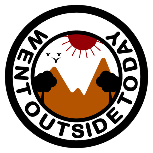 Went Outside Today Merit Badge Screen Printing Design Files