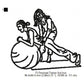 Personal Trainer Line Art Machine Embroidery Digitized Design Files