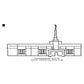 Hermosillo Sonora LDS Temple Outline Machine Embroidery Digitized Design Files