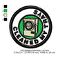 Cleaned My Trays Merit Adulting Badge Machine Embroidery Digitized Design Files