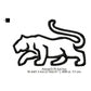 Jaguar Tiger Cougar Big Cat Wild Animal Line Art Machine Embroidery Digitized Design Files