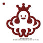 Octopus Sea Creature Line Art Machine Embroidery Digitized Design Files