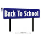 Back To School Sign Board Machine Embroidery Digitized Design Files