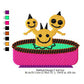 Monsters Bathtub Machine Embroidery Digitized Design Files