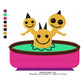 Monsters Bathtub Machine Embroidery Digitized Design Files