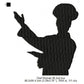 Chef Women Silhouette Machine Embroidery Digitized Design Files