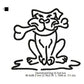 Dachshund Little Dog With Bone Line Art Silhouette Machine Embroidery Digitized Design Files