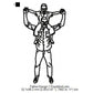 Kid Child Riding Father's Day Line Art Machine Embroidery Digitized Design Files