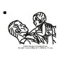 Father Love Father's Day Line Art Machine Embroidery Digitized Design Files