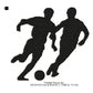 Football Soccer Game Player Silhouette Machine Embroidery Digitized Design Files