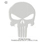 Skull Silhouette Halloween Glow In The Dark Machine Embroidery Digitized Design Files
