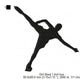 Synchronized Skating Skater Athletics Silhouette Machine Embroidery Digitized Design