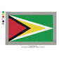 Guyana Flag Guyanese Machine Embroidery Digitized Design Files | Dst | Pes | Hus | VP3