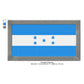 Honduras Flag Honduran Machine Embroidery Digitized Design Files | Dst | Pes | Hus | VP3