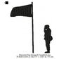 Memorial Day Salute Flag Silhouette May 26 Machine Embroidery Digitized Design Files