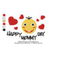 Happy Mommy Day Mother's Day Machine Embroidery Digitized Design Files