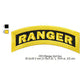 US Army Ranger Arm Insignia Patch Machine Embroidery Digitized Design Files