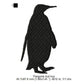 Penguins Aquatic Flightless Birds Silhouette Machine Embroidery Digitized Design Files
