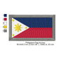 Philippines Flag Filipinos Machine Embroidery Digitized Design Files | Dst | Pes | Hus | VP3