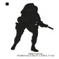 Soldier Shadow Silhouette Machine Embroidery Digitized Design Files